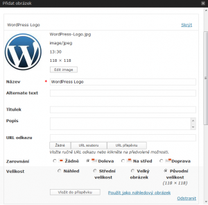 WordPress 2.9 - Náhledový obrázek (2)